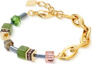 COEUR DE LION Geocube® Chunky Chain Gold Bracelet