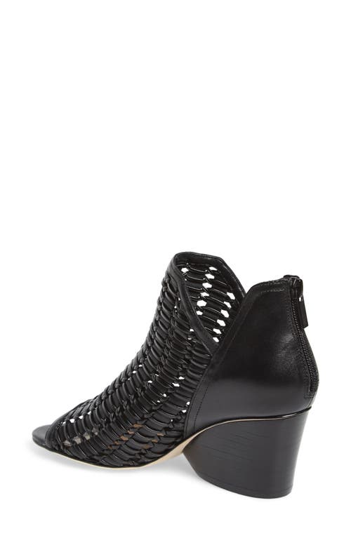 Donald Pliner Jacqi Woven Open Toe Bootie In Multi