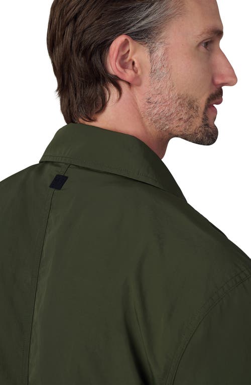 Joe's Modern Utilitarian Water Resistant Nylon Jacket In Green