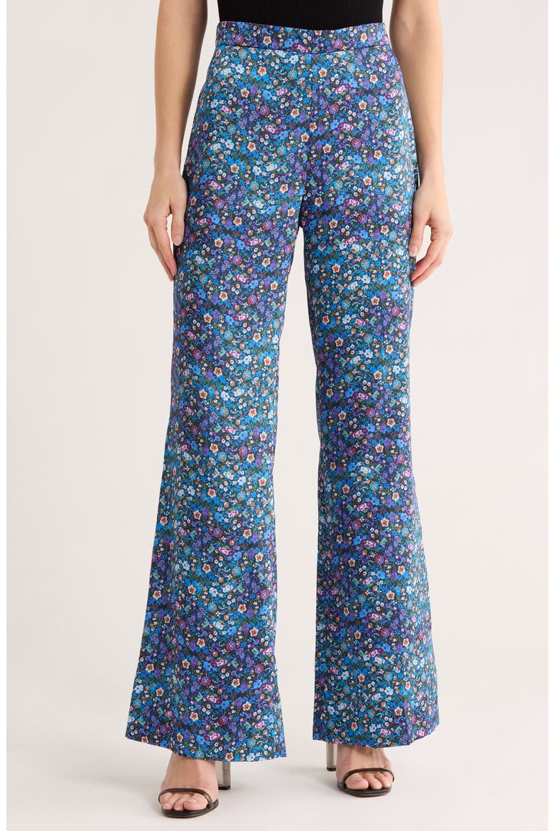 Donelo Wide Leg Pants, Main, color, BLEU / VIOLET