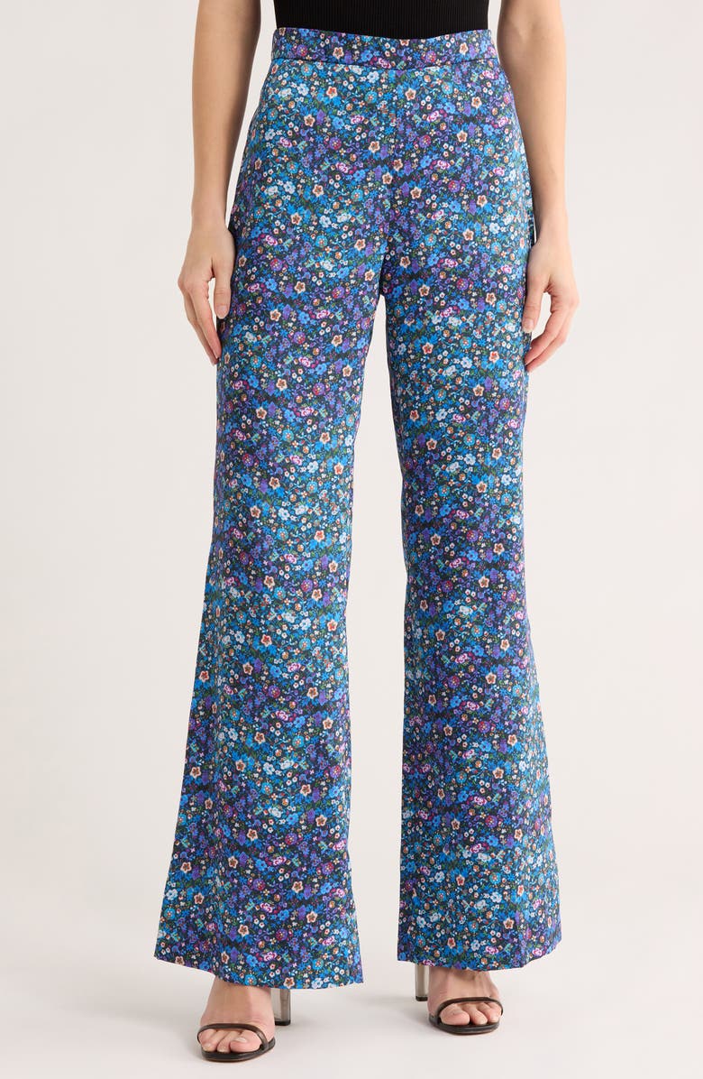 SANDRO Donelo Wide Leg Pants, Main, color, 