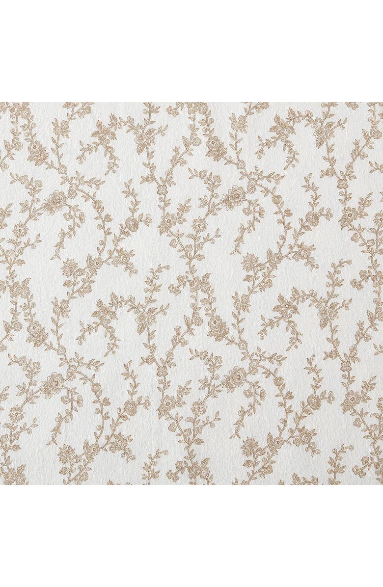 Laura Ashley Victoria Cotton Flannel Sheet Set, Alternate, color, Beige