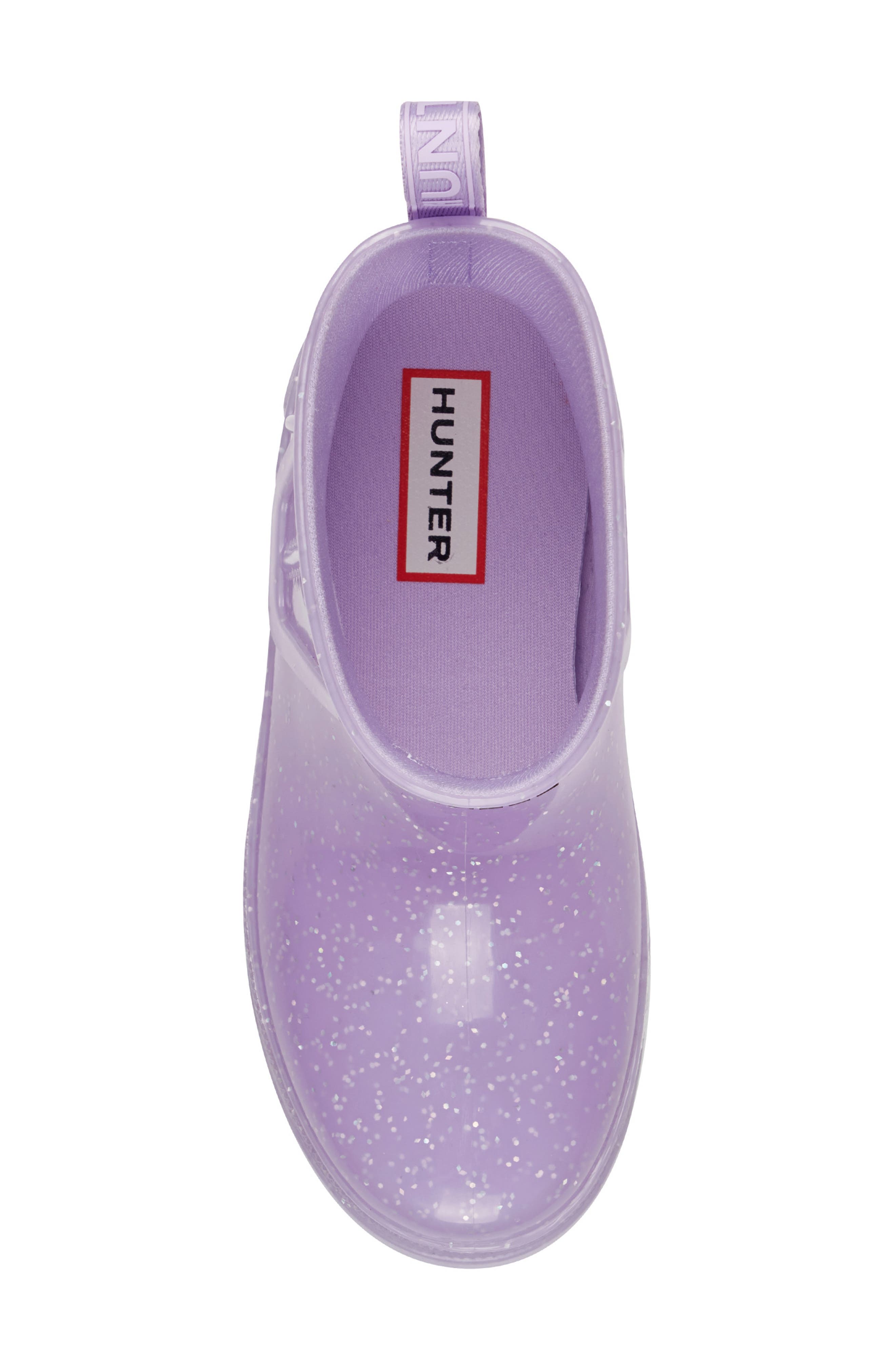 Hunter Kids' Grace Waterproof Rain Boot, Alternate, color, Orchid Bloom