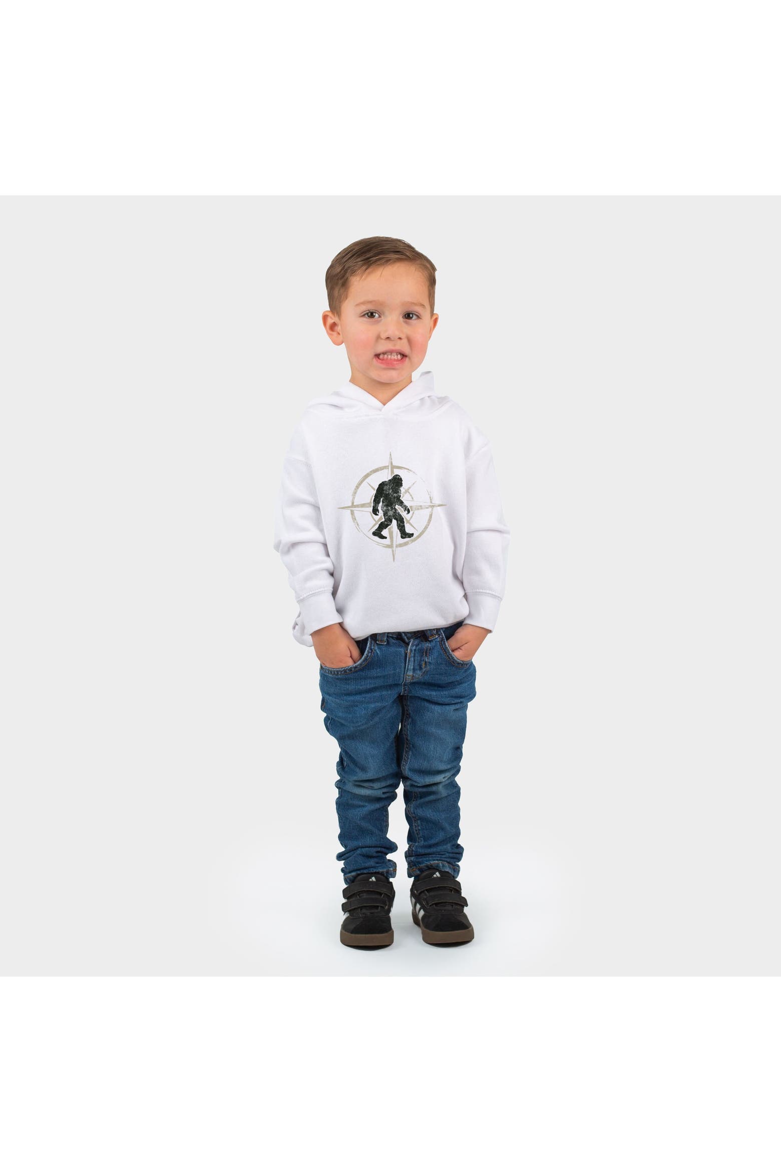 Compass Book Design The Juniper Shop Wild Compass Distressed Hoodie Toddler | Nordstrom