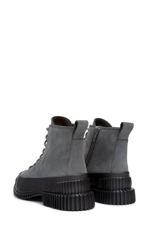 Camper Pix Lace-up Boot In Gray