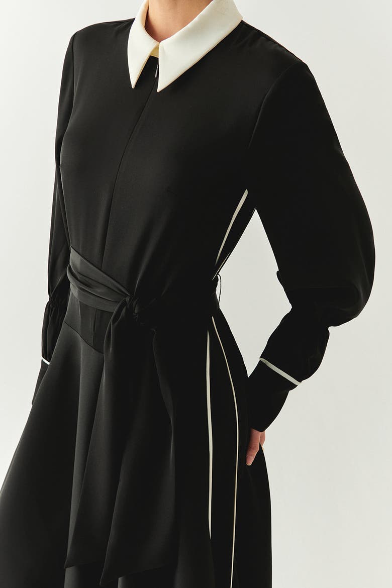 Journi Maxi Dress, Alternate, color, BLACK