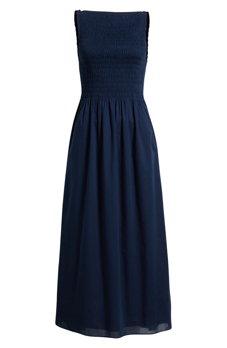 & Other Stories Smocked Cotton Maxi Sundress, Alternate, color,