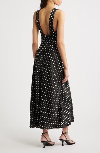 Julia Polka Dot Slipdress