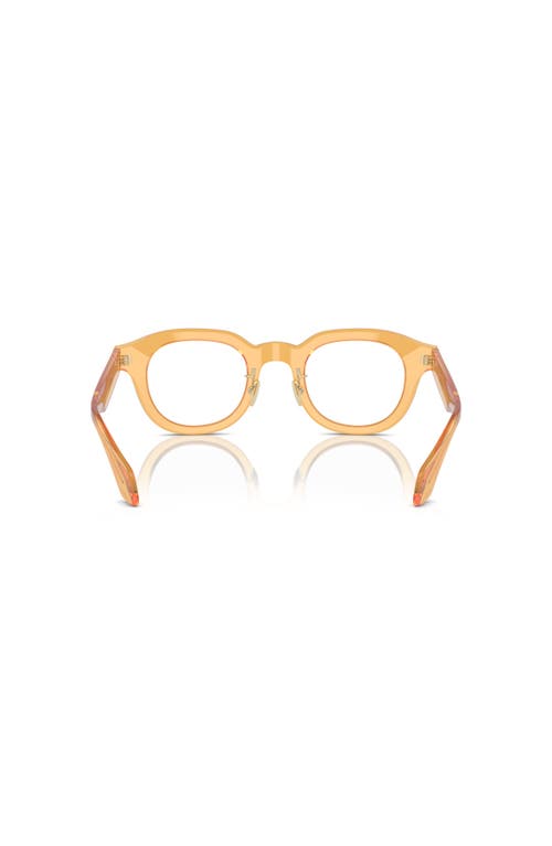 Giorgio Armani 47mm Phantos Optical Glasses In Brown