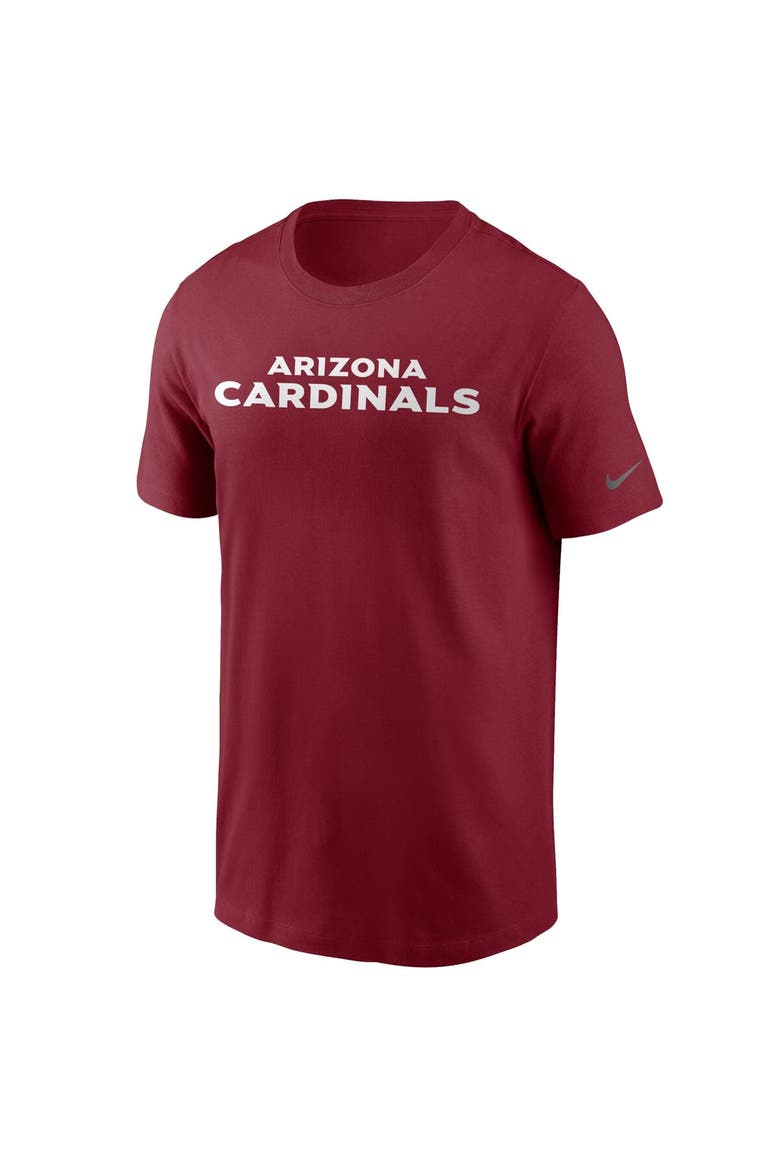 Men's Nike Cardinal Arizona Cardinals Team Wordmark T-Shirt, Alternate, color, Cardinal
