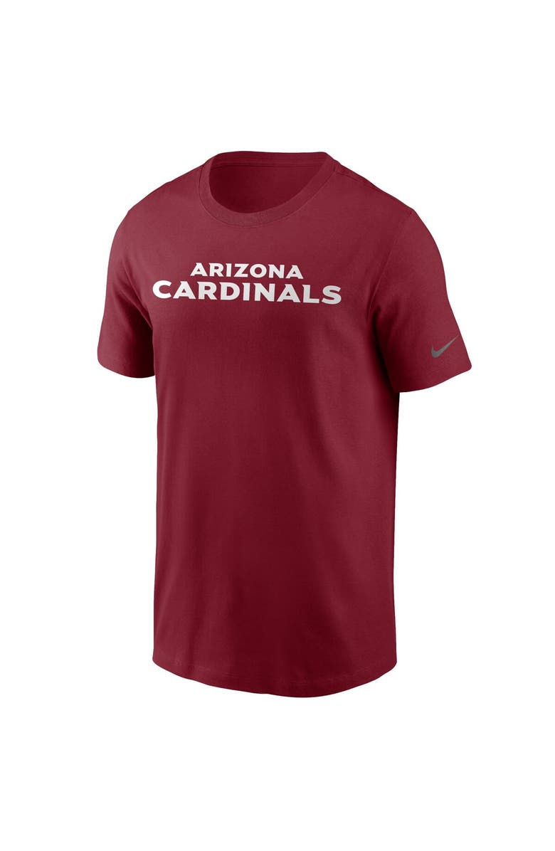 Nike Men's Nike Cardinal Arizona Cardinals Team Wordmark T-Shirt, Alternate, color, Cardinal