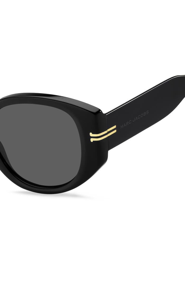 Marc Jacobs Round Sunglasses, Alternate, color,