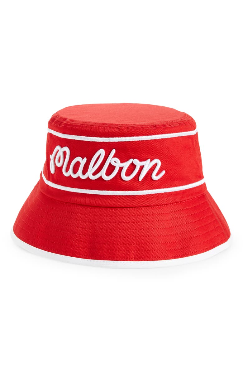 Malbon Golf x Budweiser<sup>®</sup> Bucket Hat, Main, color, 