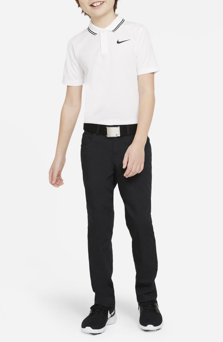 Nike Kids' Dri-FIT Golf Pants, Alternate, color, Black