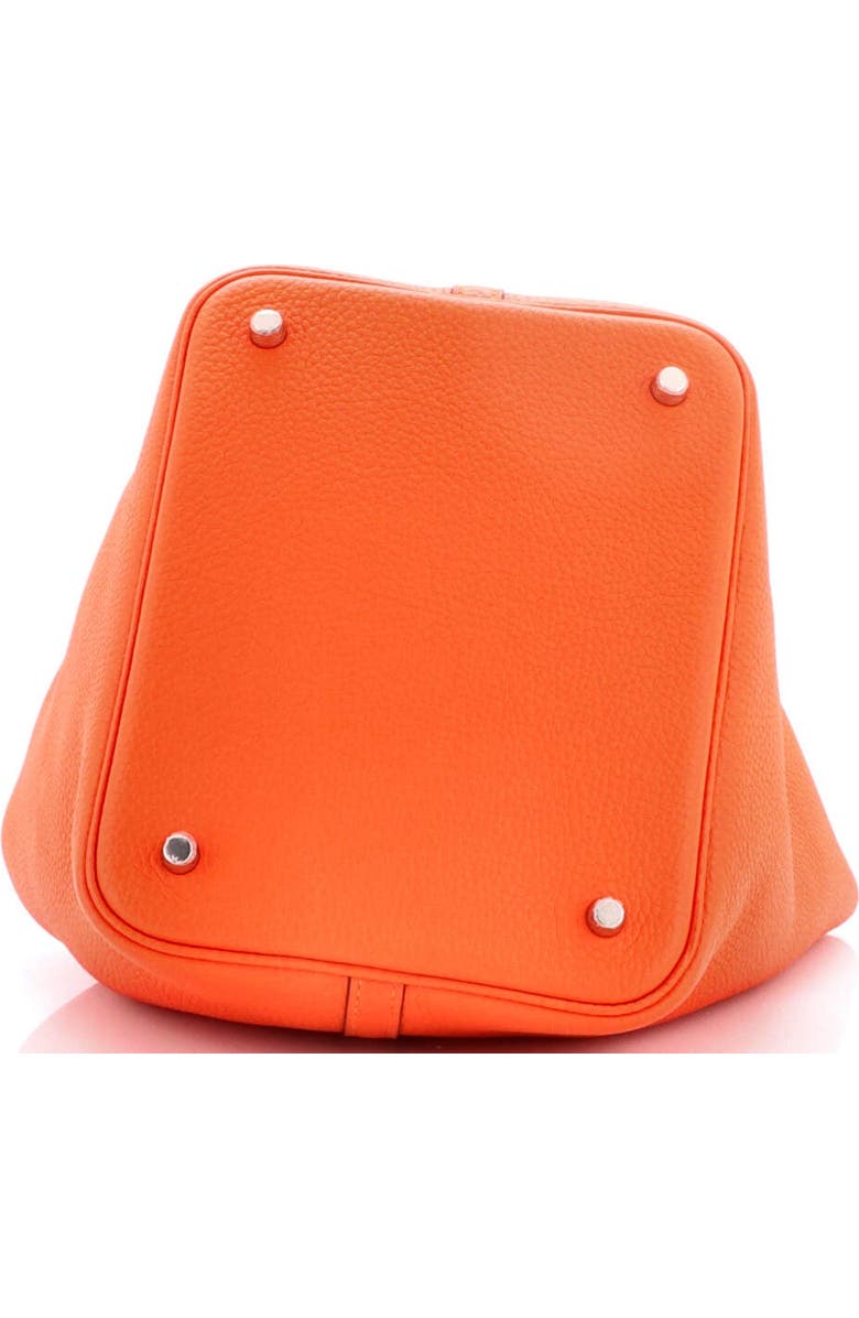 Pre-Owned Hermes Picotin Lock Bag Clemence MM, Alternate, color, Feu