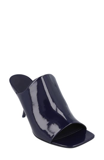 Ferragamo Slide Sandal In Blue