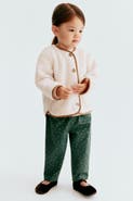 H&M Printed Twill Trousers