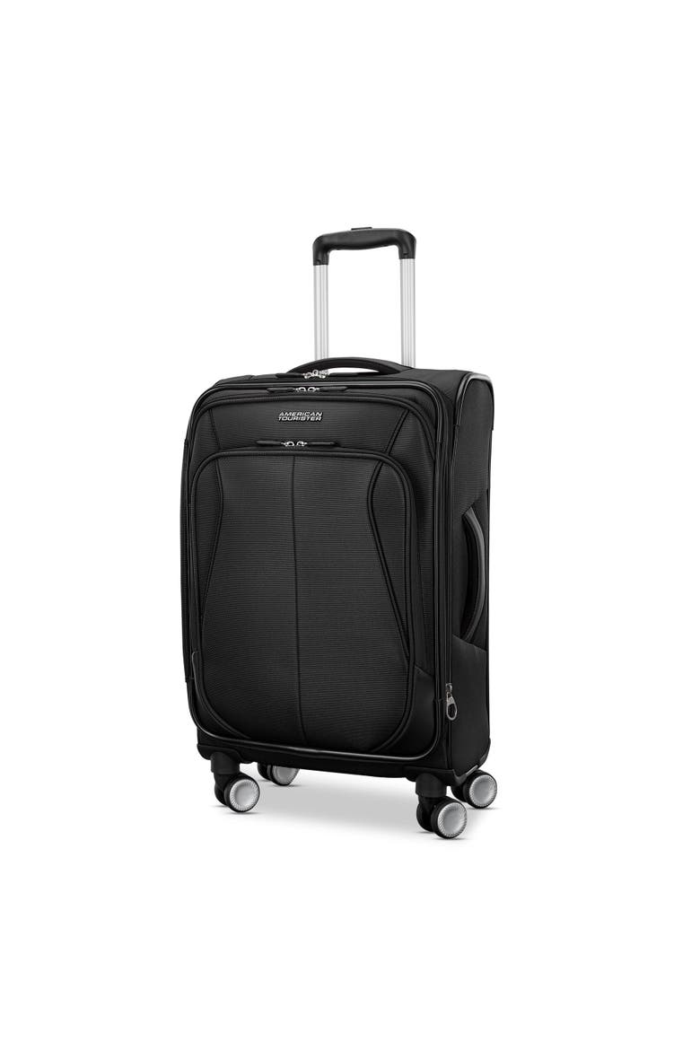 4 KIX 3.0 Softside 20" Carry On Spinner, Main, color, Black