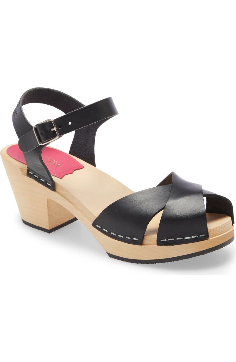 Swedish Hasbeens Mirja Platform Sandal, Main, color,