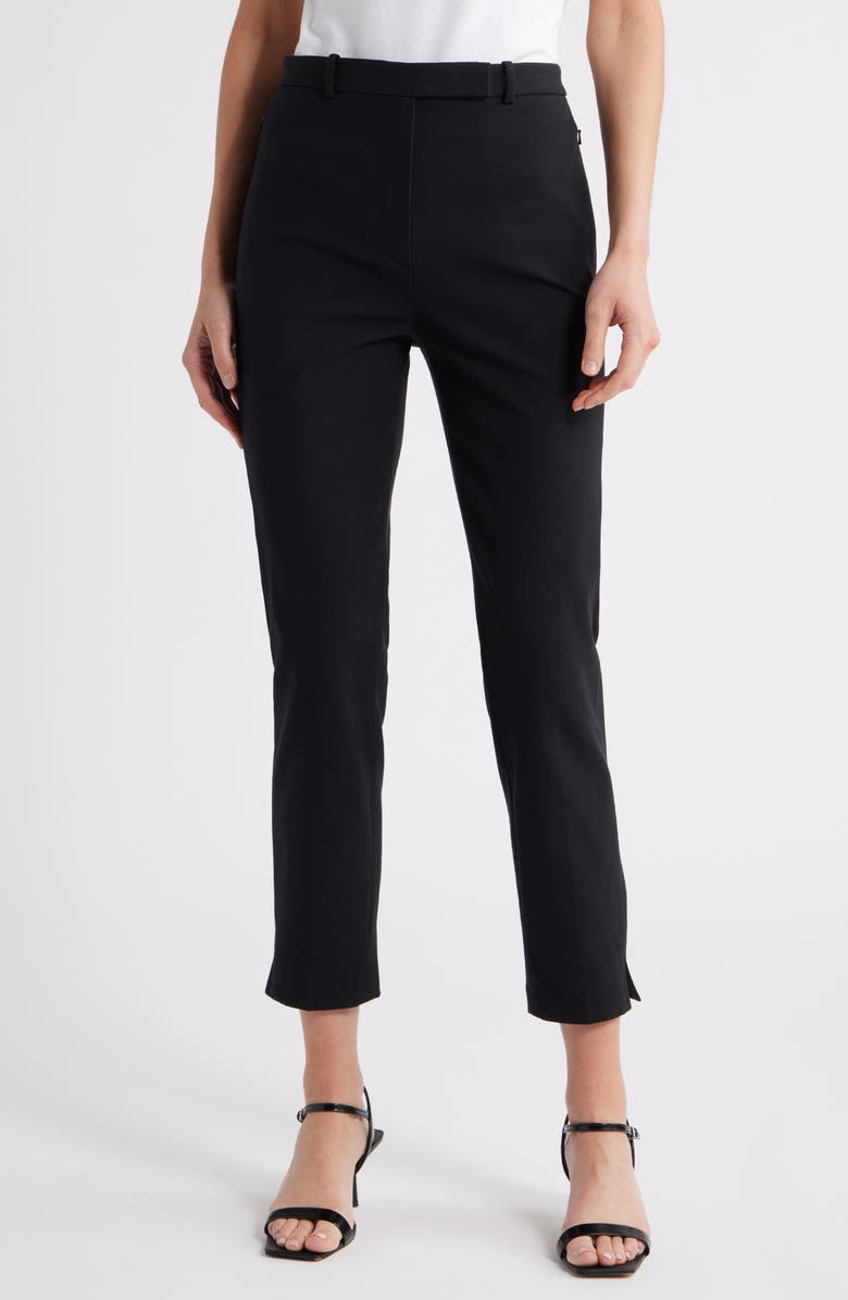 Theory Bistretch High Waist Taper Pants, Main, color, 