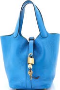 Pre-Owned Hermes Picotin Lock Bag Clemence PM