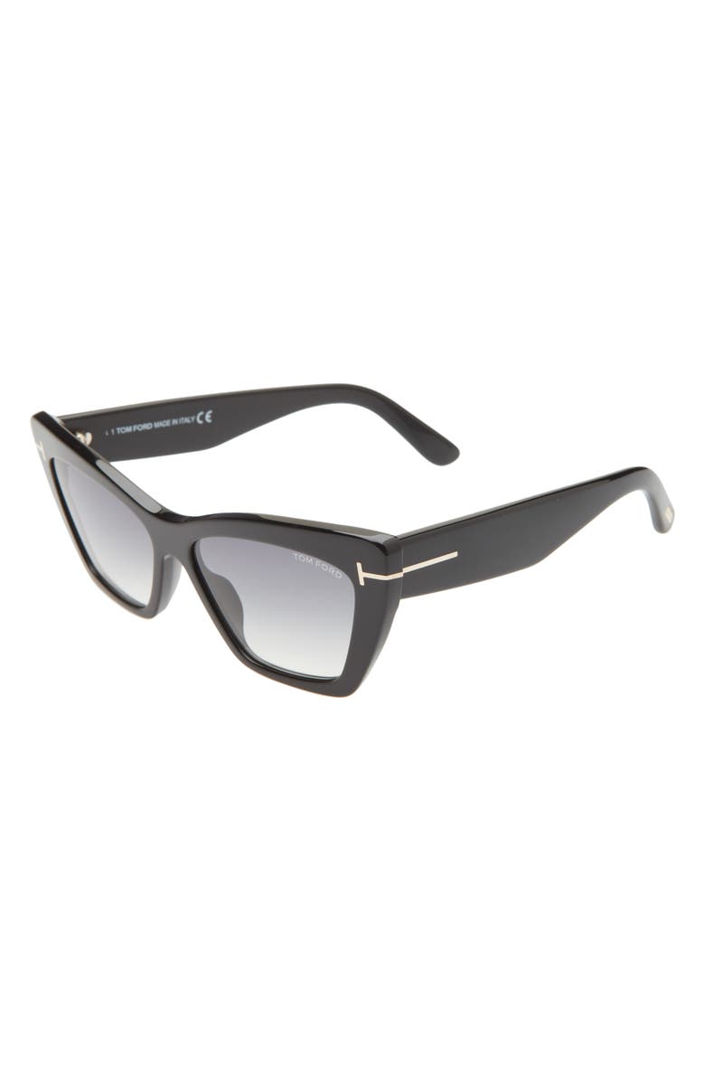 Wyatt 56mm Gradient Cat Eye Sunglasses