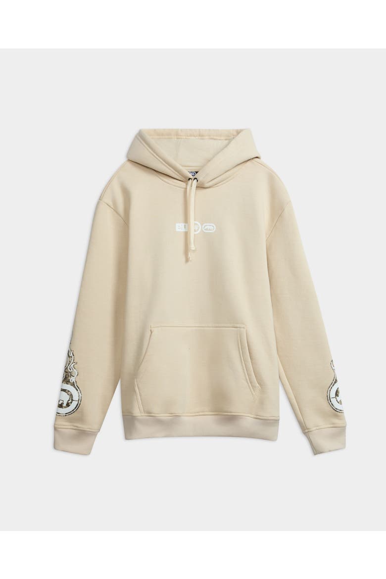 Leafy on Fire Hoodie, Main, color, Cream
