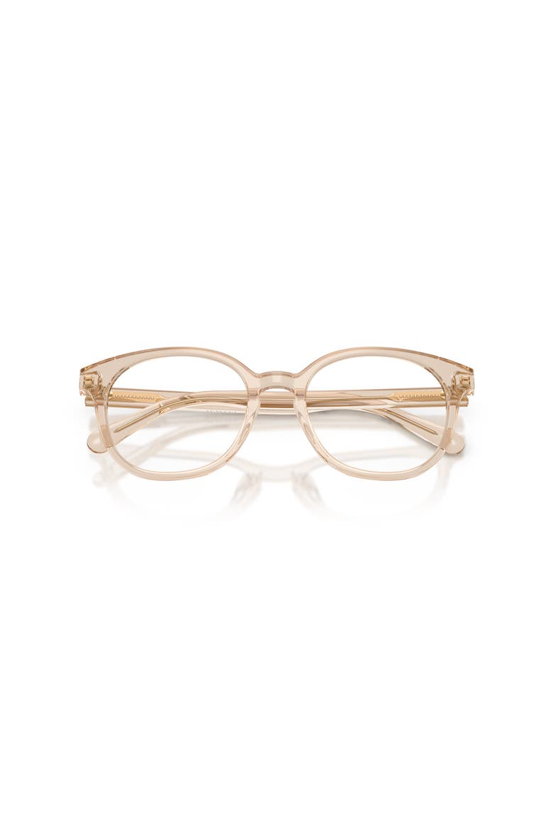 50mm Round optical glasses, Alternate, color, Beige