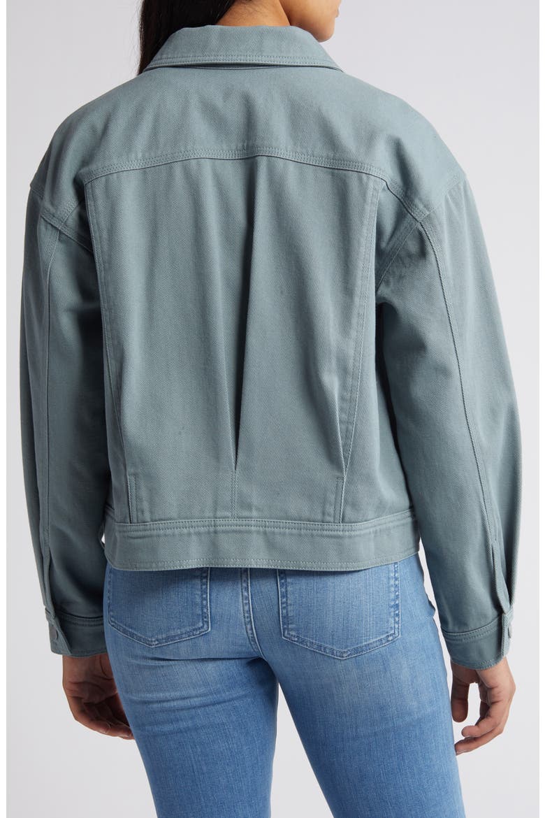 Cotton Twill Utility Jacket, Alternate, color, DUSTY SLATE