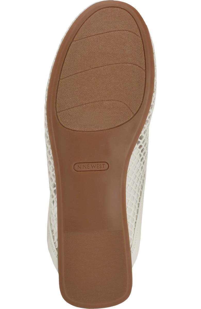 Nine West Daniela Mesh Mule, Alternate, color, White
