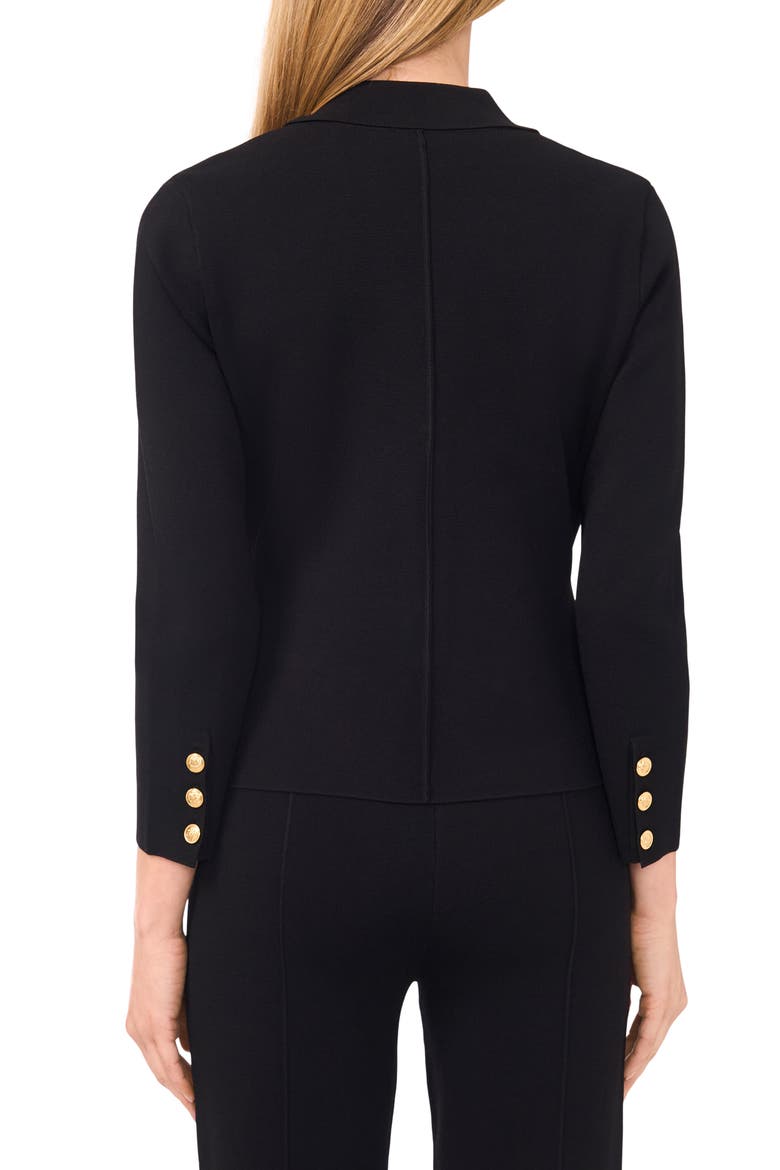 Knit Blazer, Alternate, color, BLACK