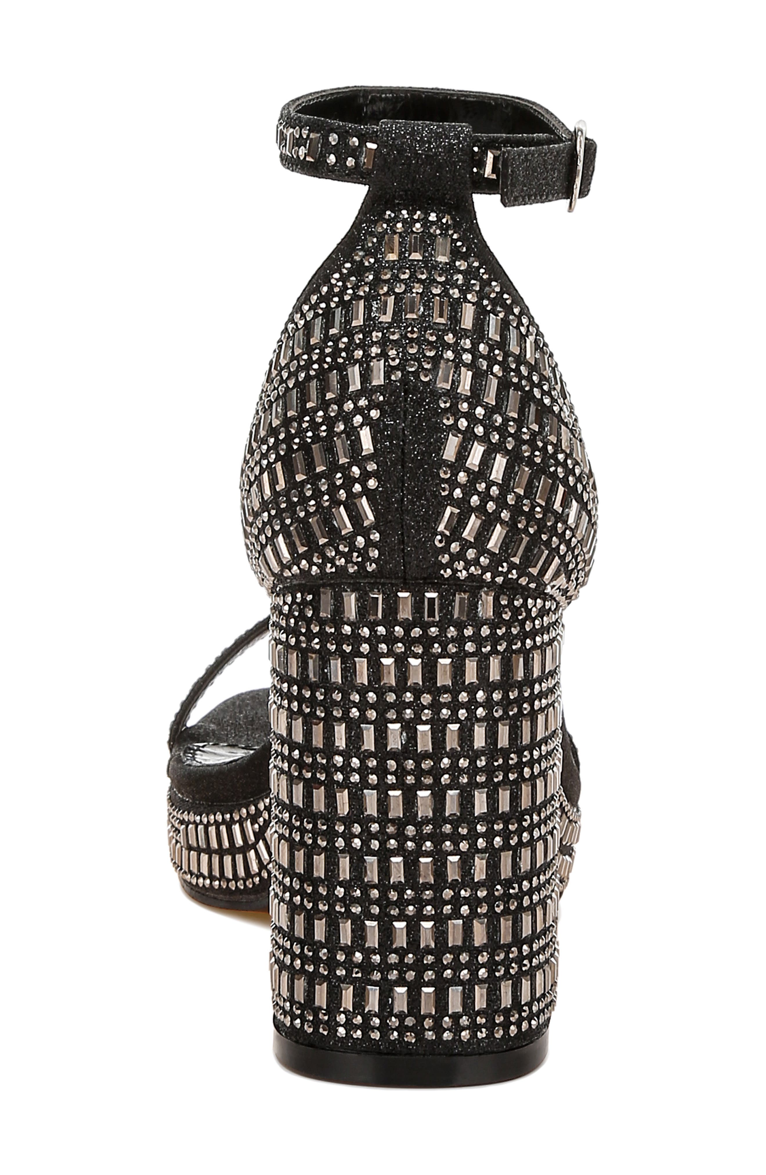 LONDON RAG Ronan Crystal Embellished Platform Sandal, Alternate, color, 