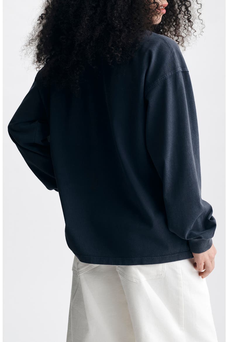 Long Sleeve Graphic T-Shirt, Alternate, color, OMBRE BLUE