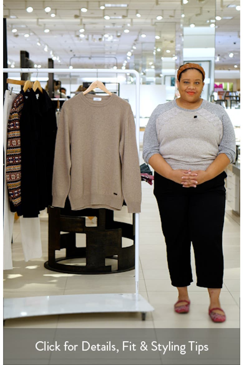 Crewneck Cashmere Sweater video