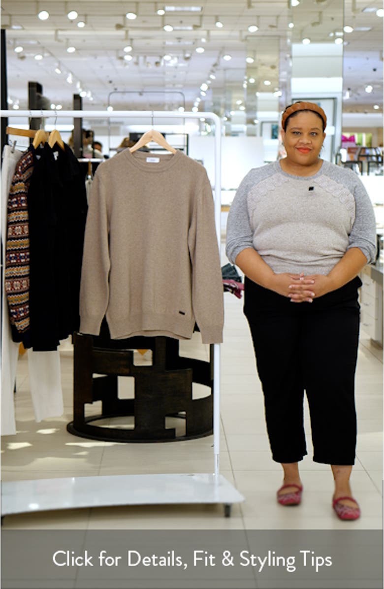 Crewneck Cashmere Sweater, sales video thumbnail