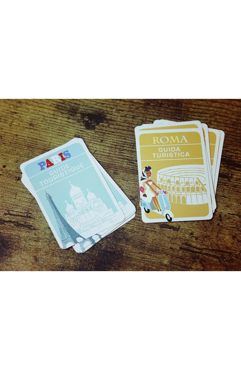 IELLO Get On Board Paris & Rome A Clever Flip & Write Board Game, Alternate, color, Multicolored