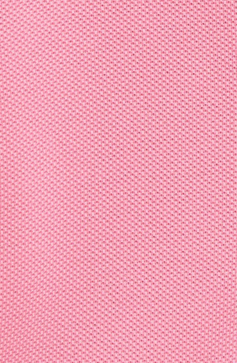 Burberry Kids' Sigrid Pleated Check Trim Piqué Polo Dress, Alternate, color, 