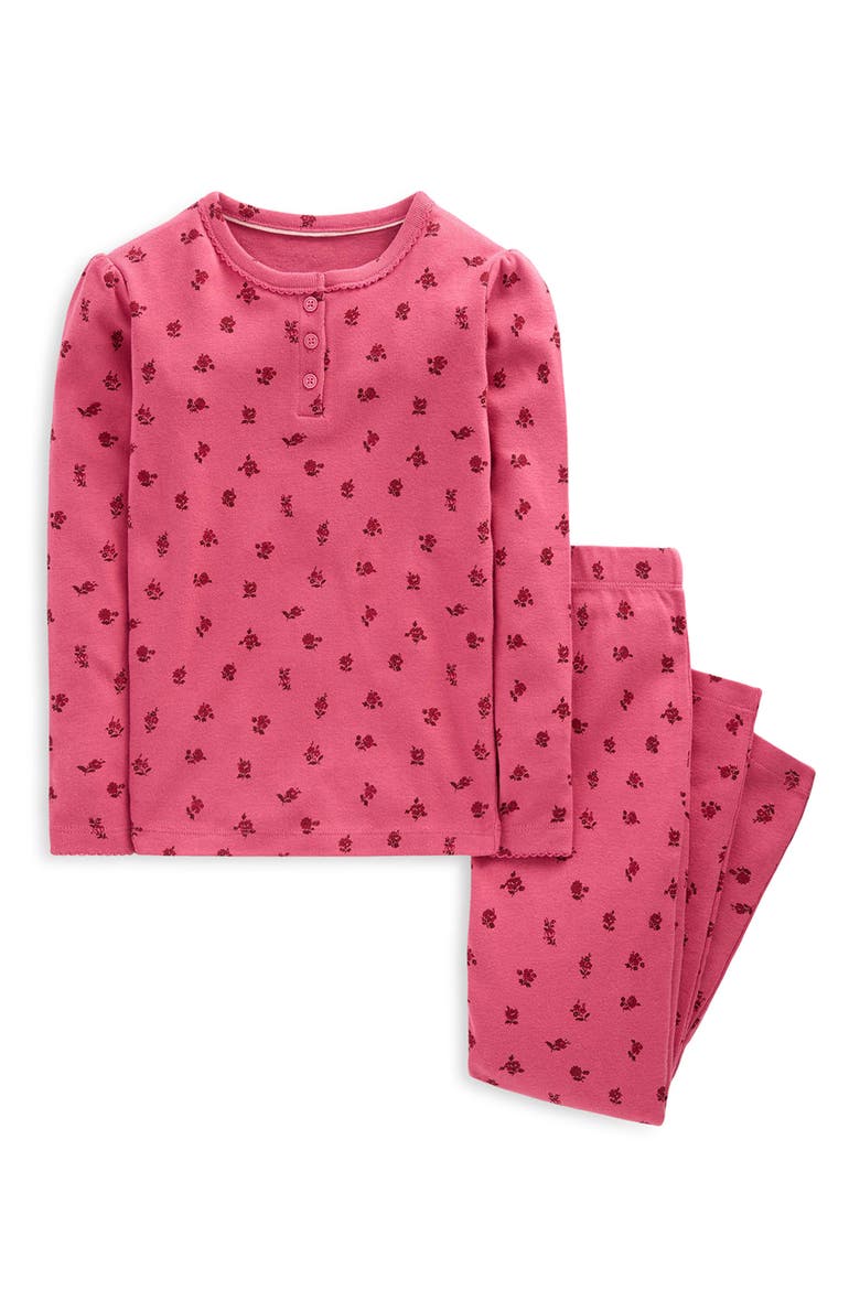 Kids' Snug Henley Pajamas, Main, color, FLORAL