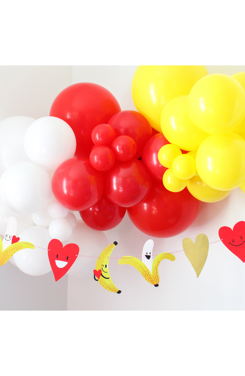 Daydream Society Bananas For You Valentine's Day Party Garland, Alternate, color, Assorted Pre-Pack