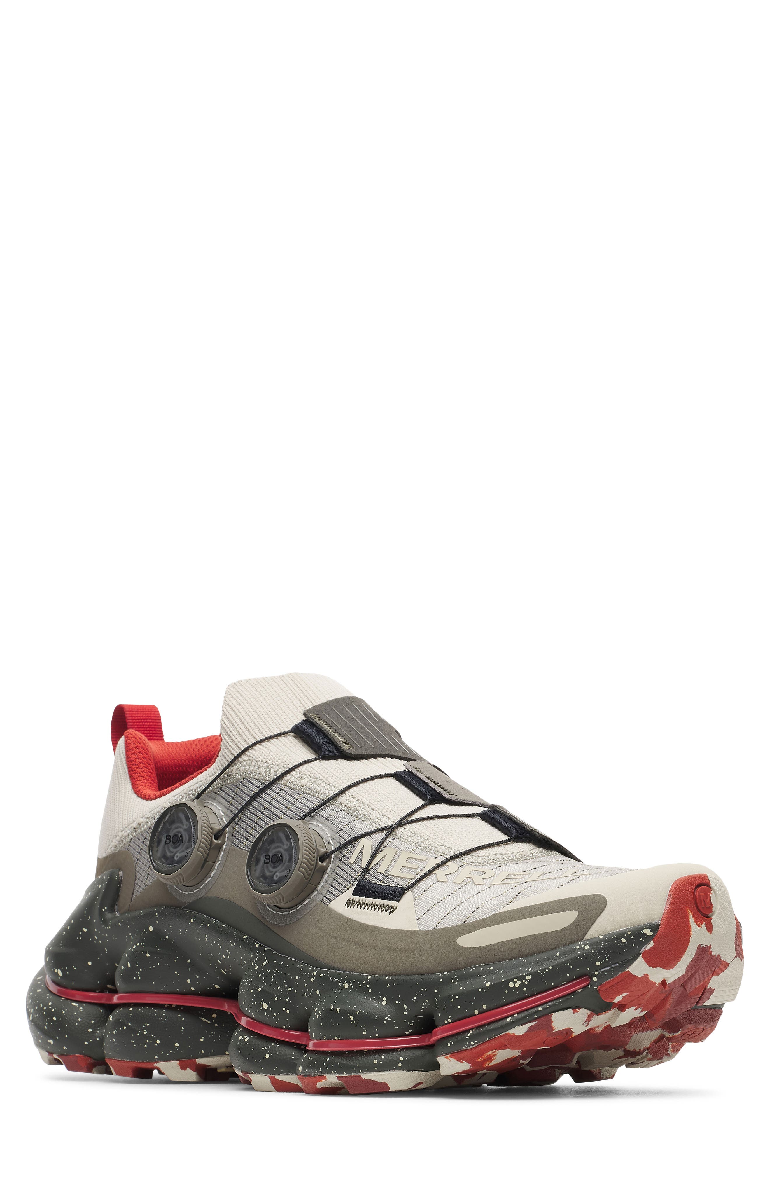 SpeedArc Surge BOA® Trail Running Shoe, Main, color, BASALT