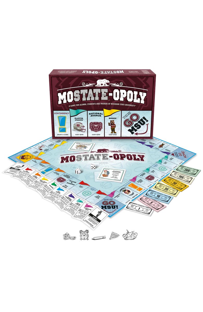 Late for the Sky Missouri State Univiersity Mo Stateopoly Monopoly Board Game, Alternate, color, Multicolored