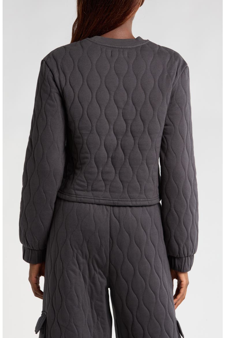 Katie Quilted Lounge Top, Alternate, color, INK