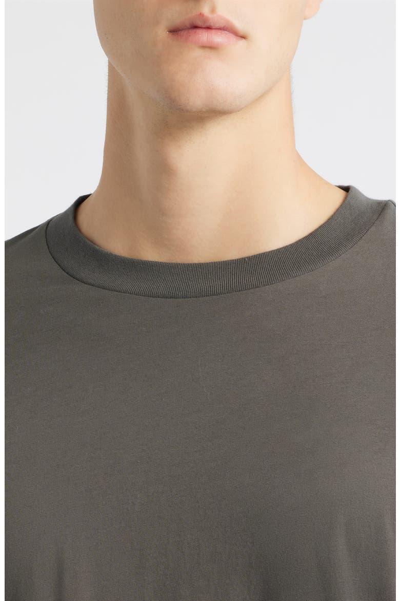 Light Long Sleeve Supima® Cotton T-Shirt, Alternate, color, DARK GREY