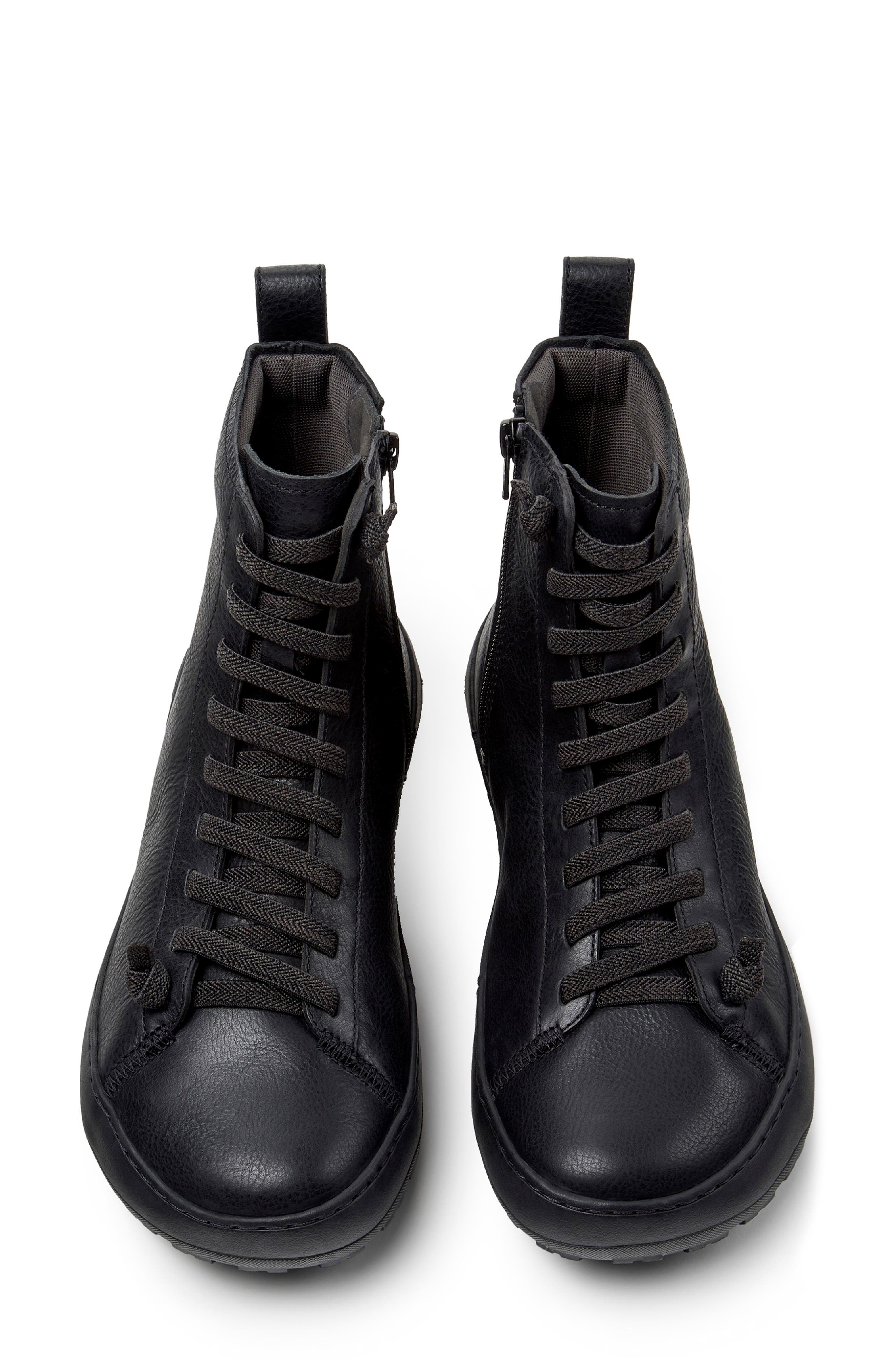 Peu Serra Bootie, Alternate, color, BLACK