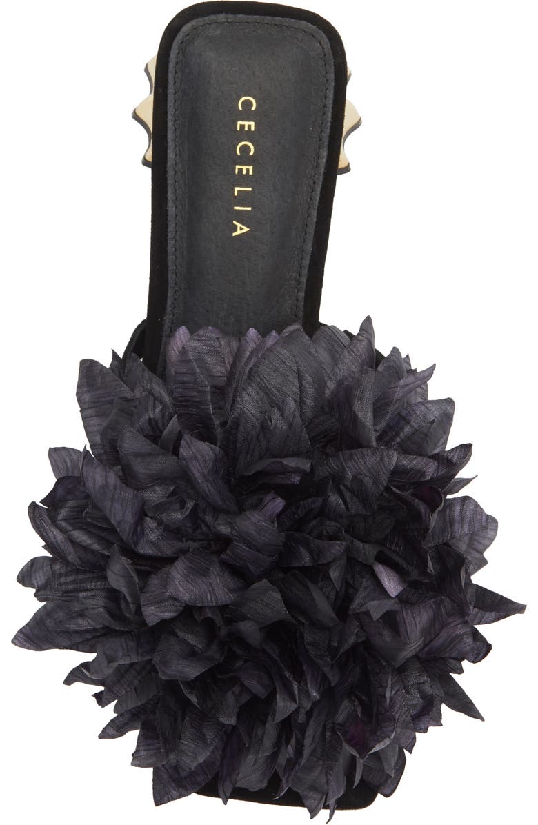 Cecelia New York Dahlia Slide Sandal, Alternate, color, Black