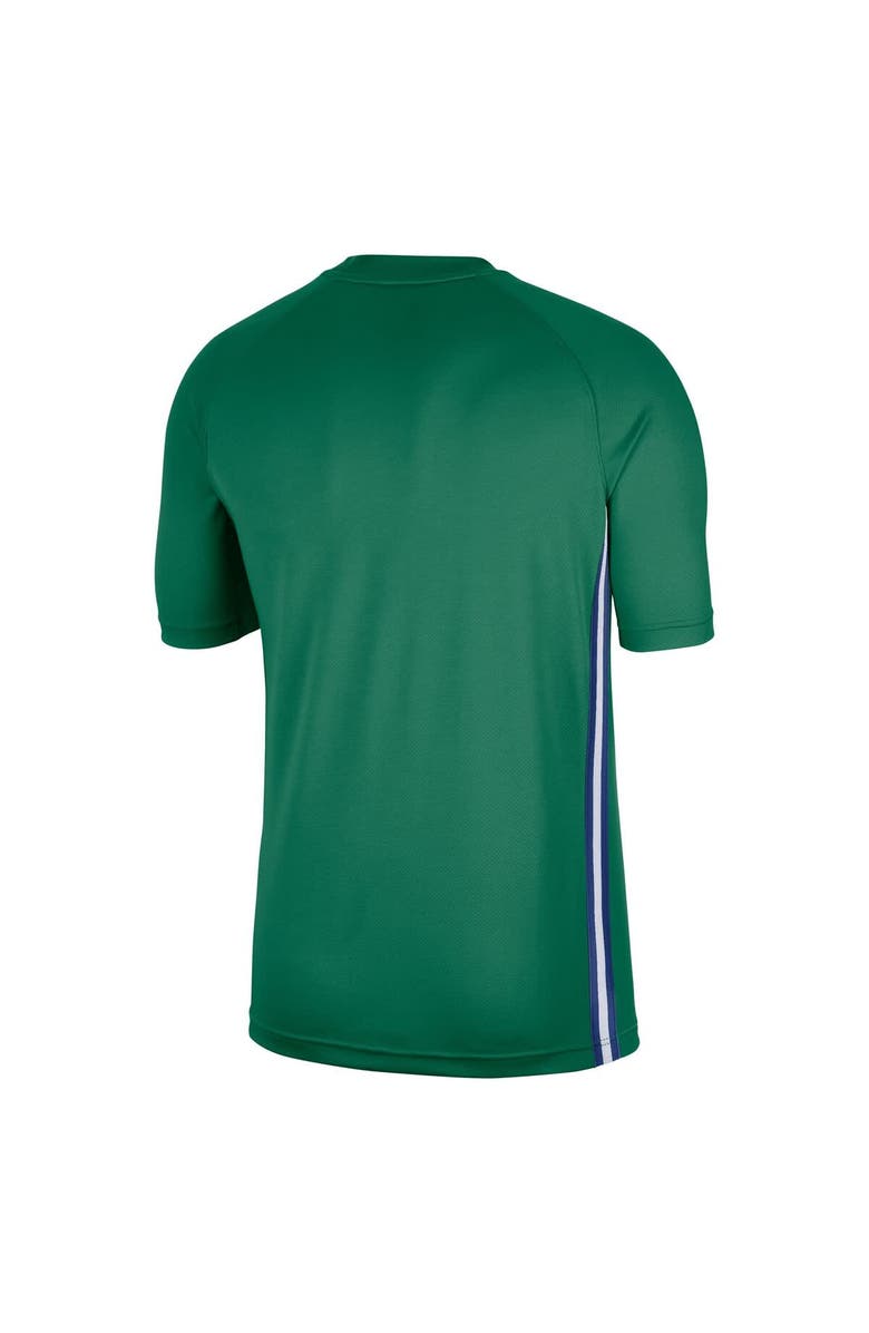 Nike Men's Nike Green Dallas Mavericks Classic Edition Hardwood Classics Authentic Game Shooting T-Shirt, Alternate, color, Green