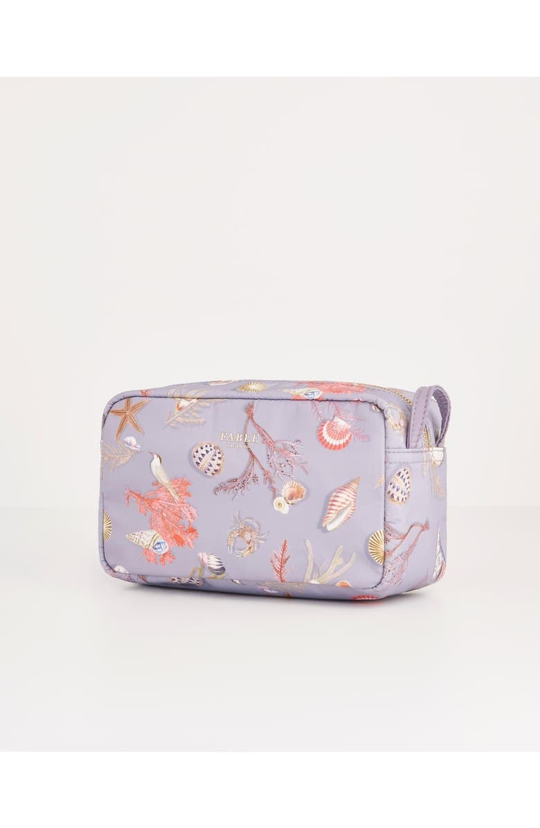 Fable England Whispering Sands Cosmetic Pouch, Alternate, color, Lilac