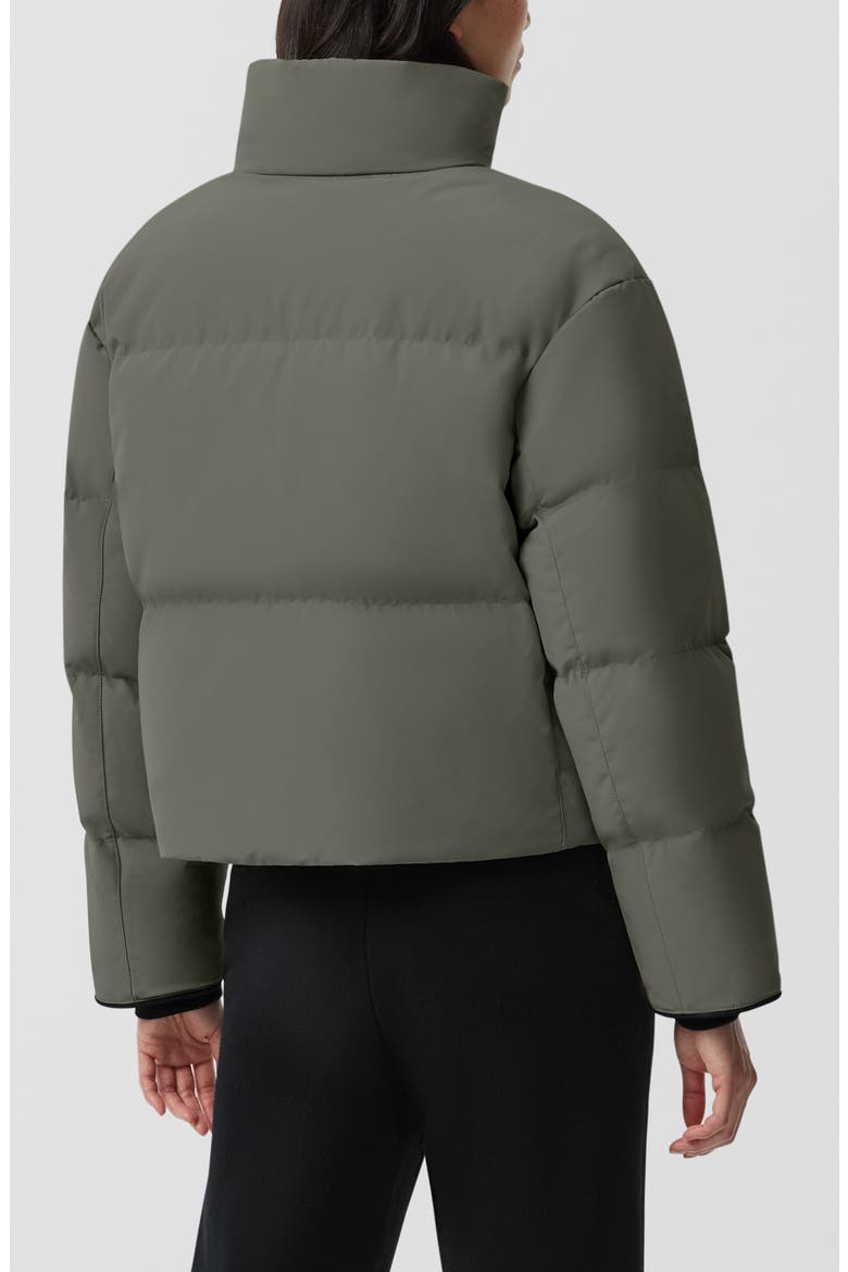 Grandview Black Label Crop 625 Fill Power Down Puffer Jacket, Alternate, color, SAGEBRUSH