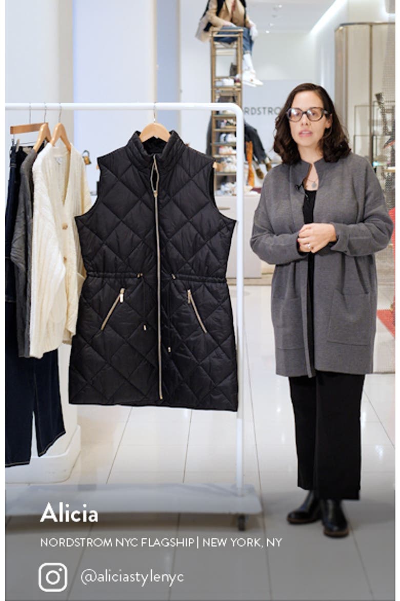Diamond Quilted Puffer Vest video