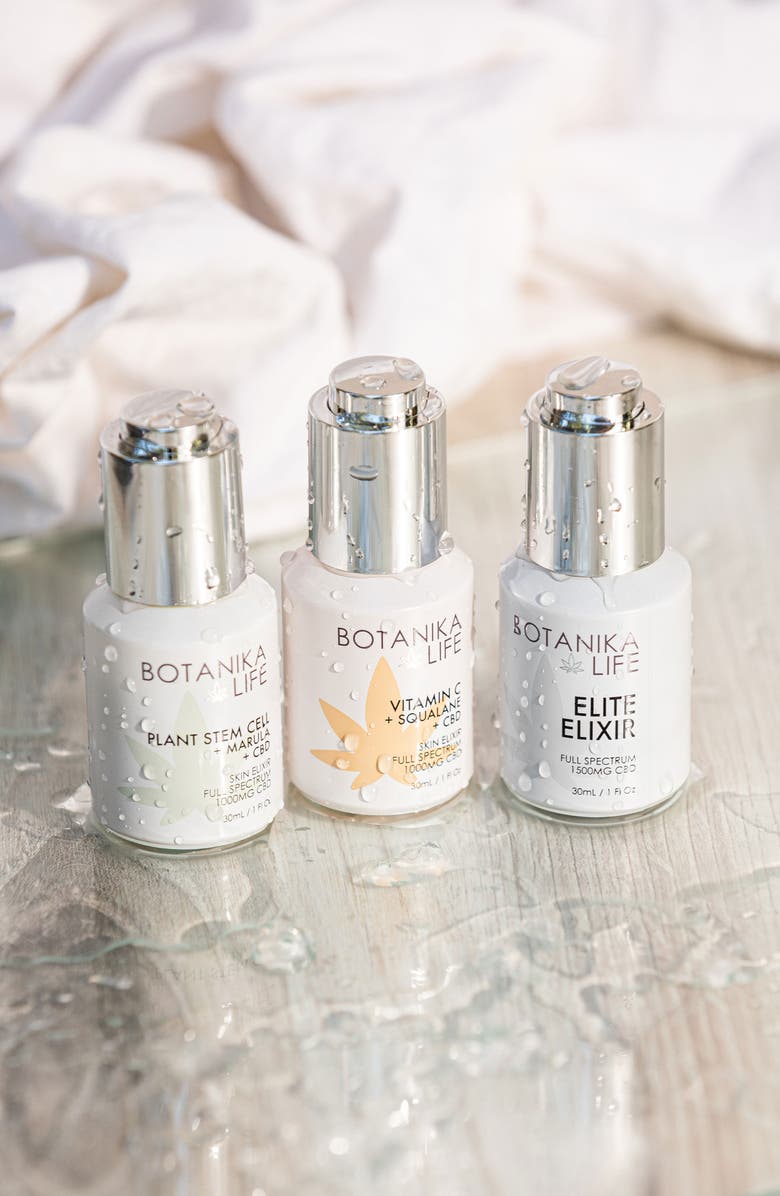 Botanika Life Skin Elixir Set + Crystal Roller Kit Box, Alternate, color, 